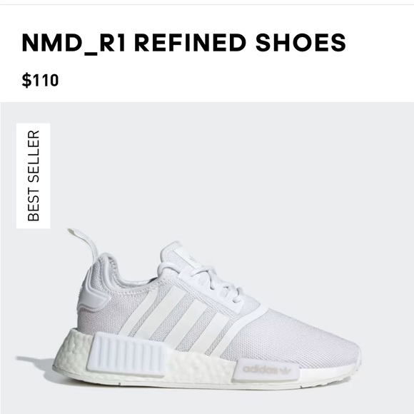 adidas gazelle silver green womens Adidas NMD_R1 C Refined Little Kids' Shoes Cloud White-Grey One